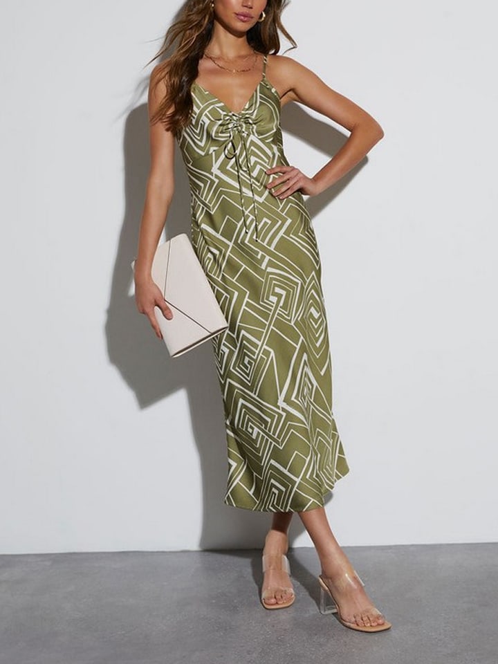 Kleid in Khaki