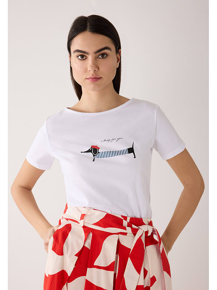 Shirt in Weiß