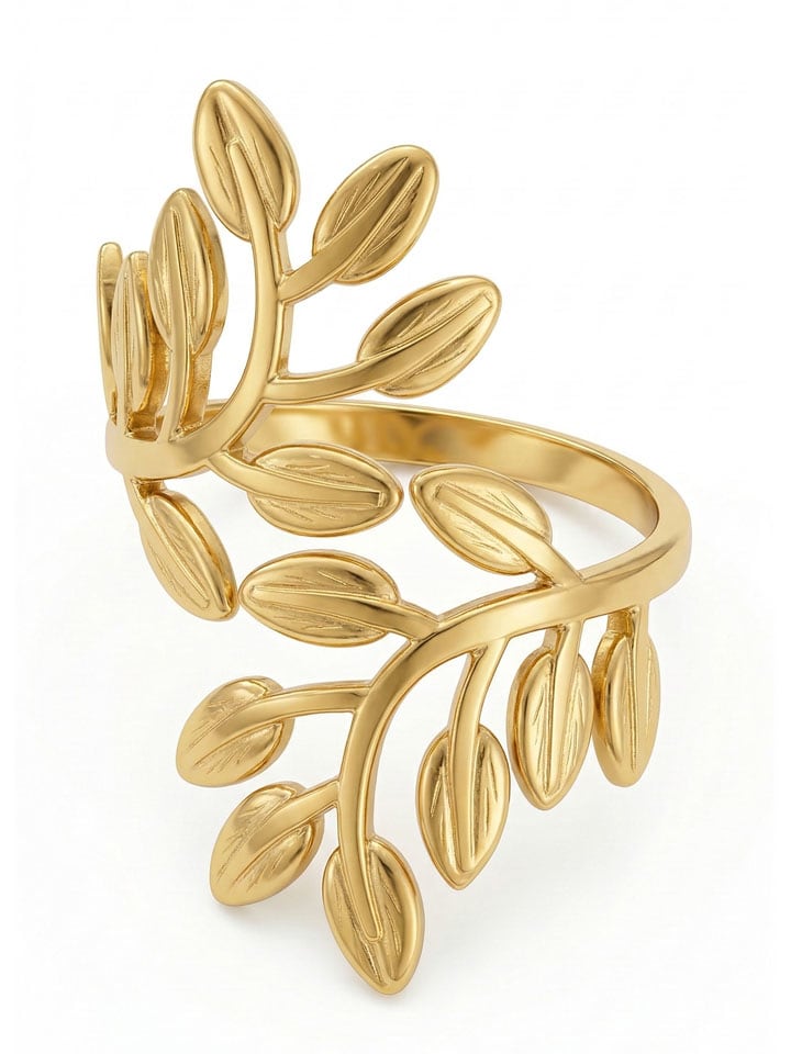 Vergulde ring