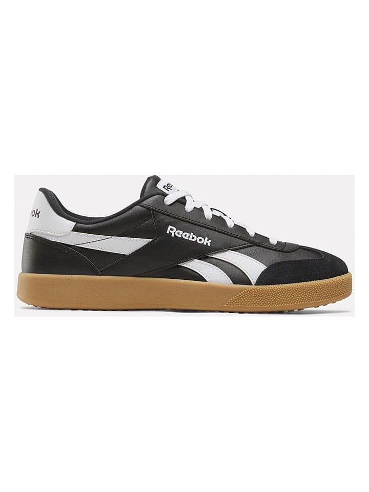 Leder-Sneakers "Smash Edge" in Schwarz