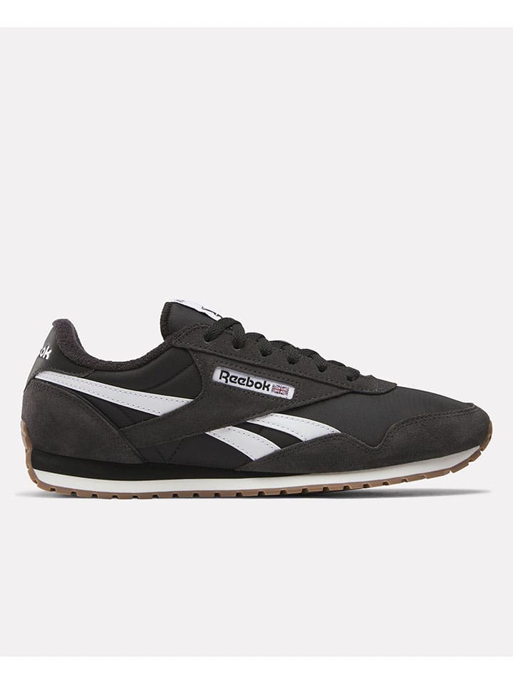 Leder-Sneakers "Classic AZ" in Anthrazit