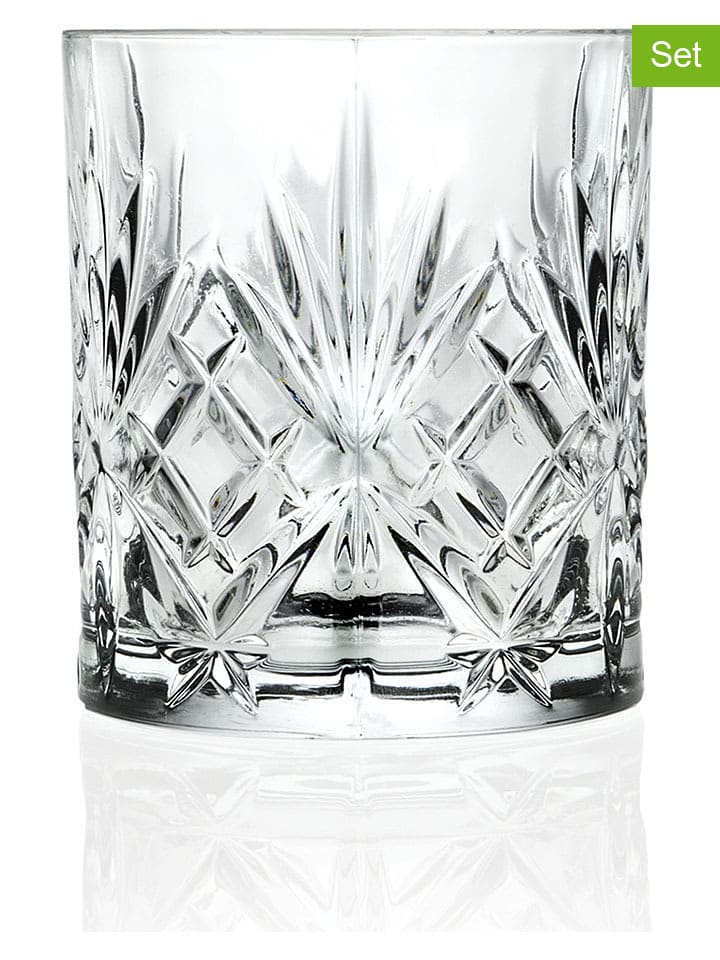 Szklanki koktajlowe (6 szt.) "Melodia" - 240 ml