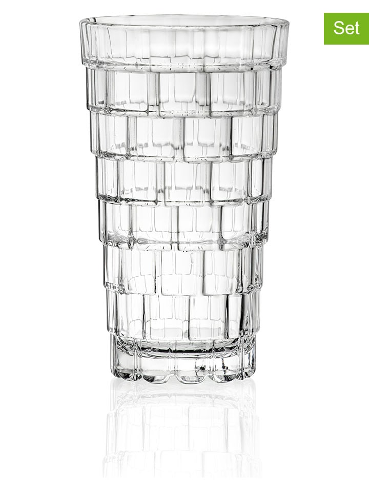 6er-Set: Gläser "Stack" - 390 ml