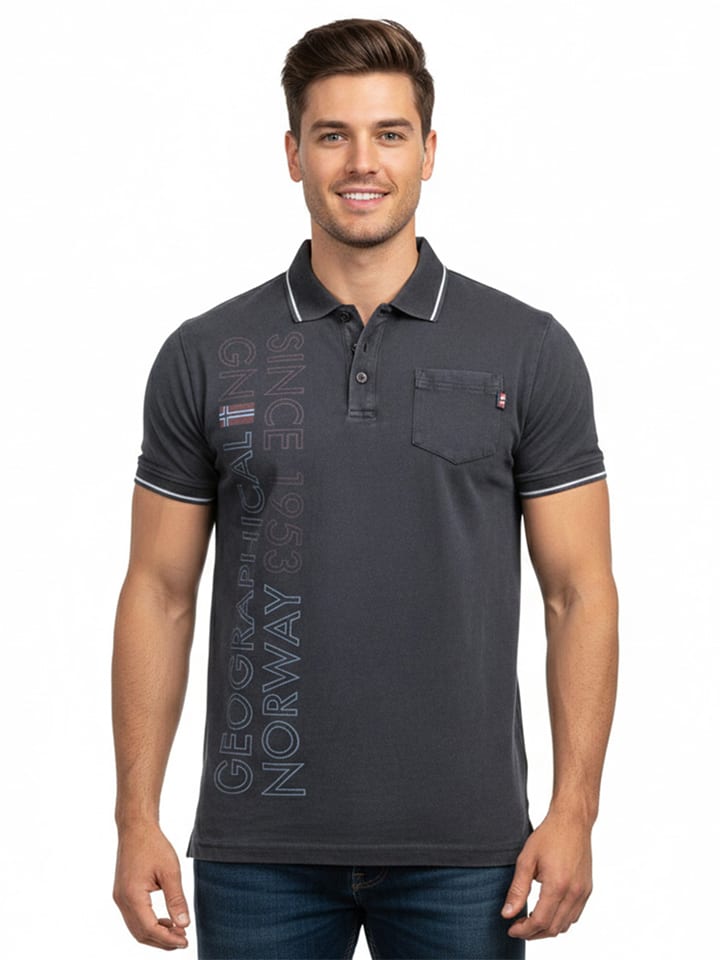 Koszulka polo "Konakri" w kolorze czarnym