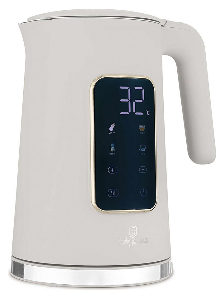 Czajnik w kolorze kremowym - 1,7 l