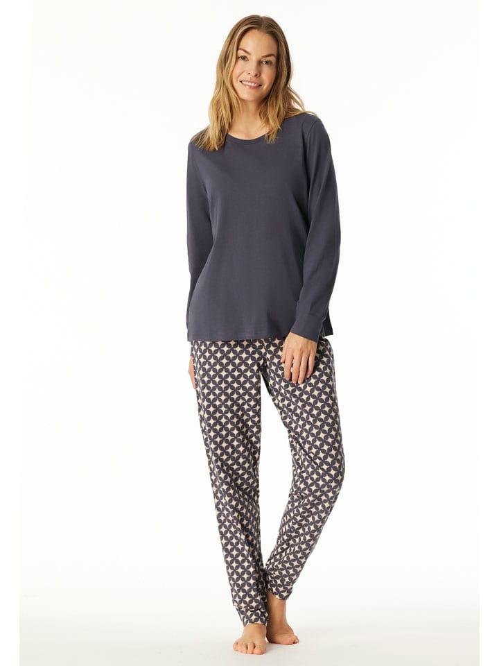 Pyjama in Anthrazit