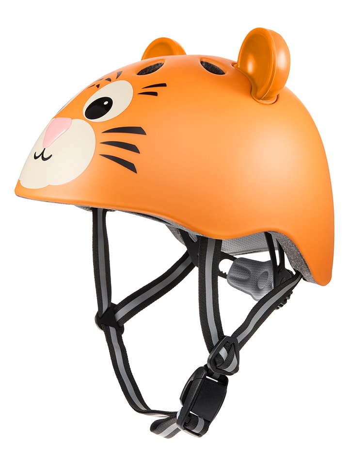 Fahrradhelm in Orange