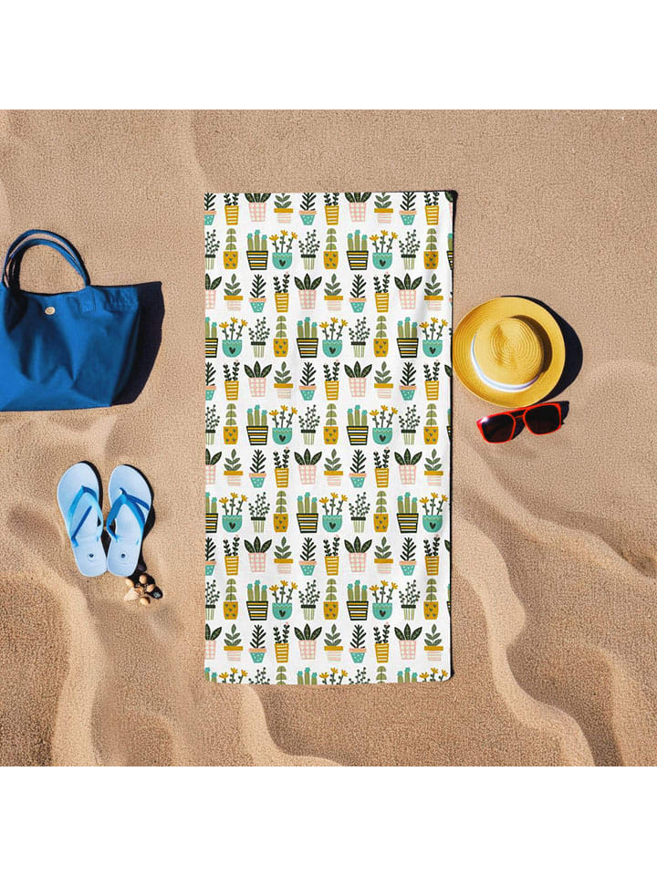 Ręcznik plażowy ze wzorem