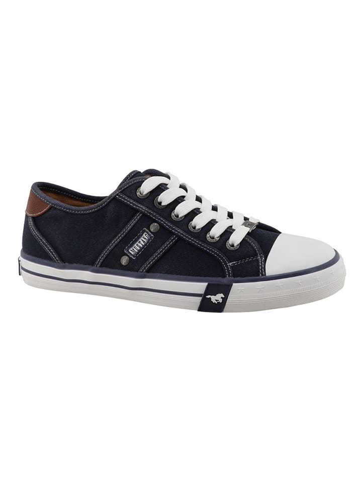 Sneakersy "Calogero" w kolorze granatowym