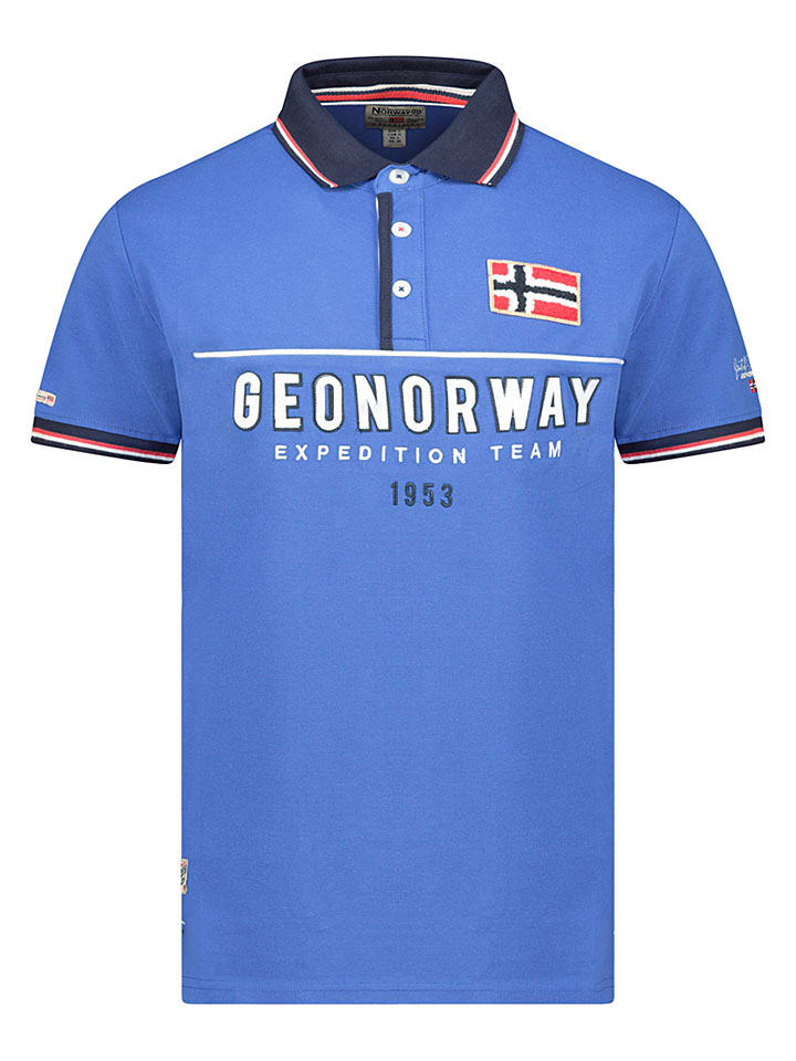 Poloshirt "Ketora" in Blau