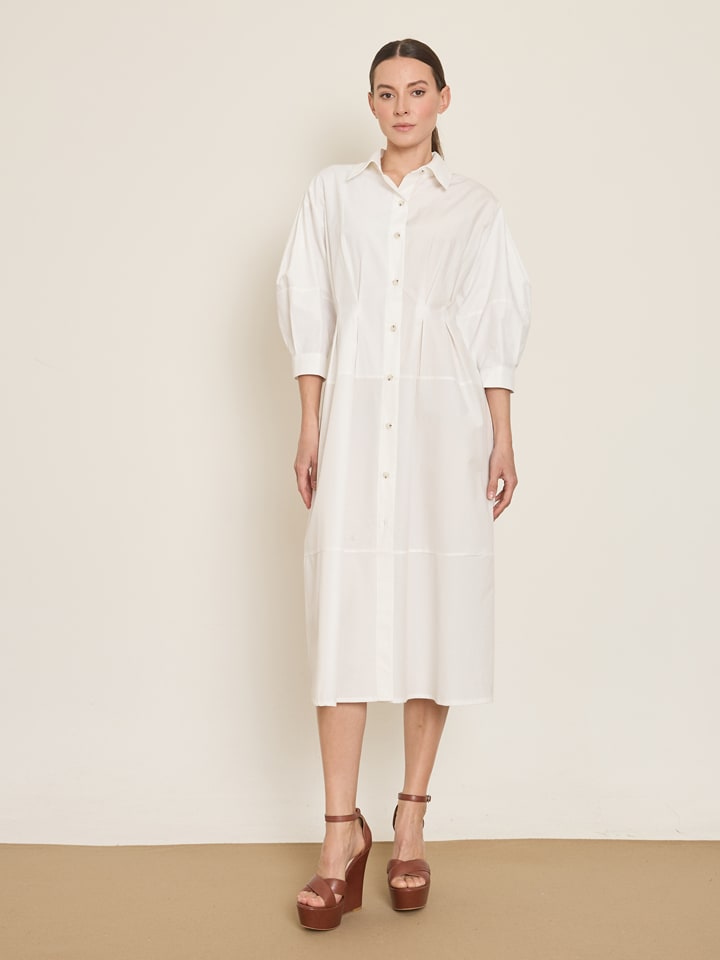 Kleid in Weiß