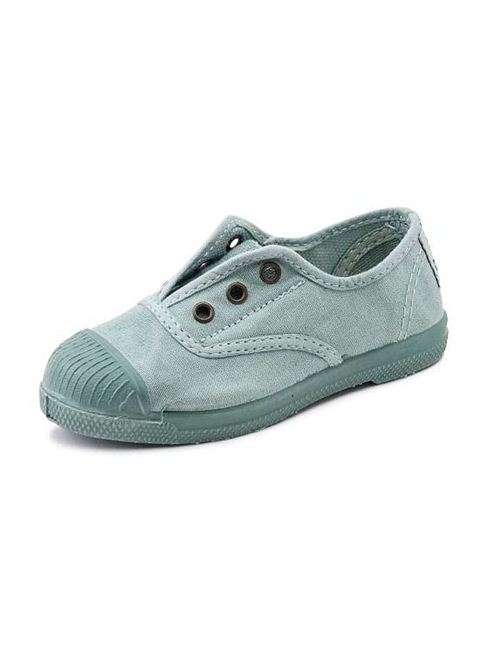 Slippersy w kolorze turkusowym