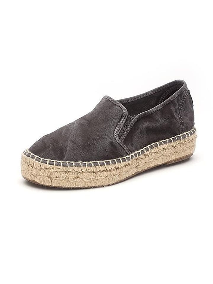 Espadrilles in Anthrazit