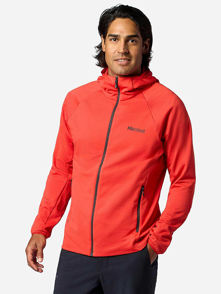 Fleecejacke "Leconte" in Rot
