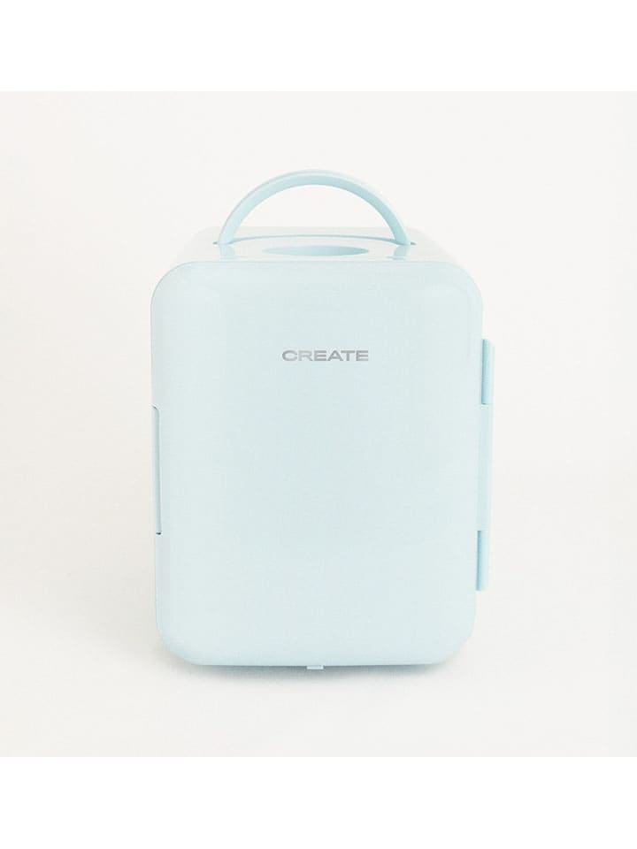 Mini lodówka w kolorze błękitnym - 4 l