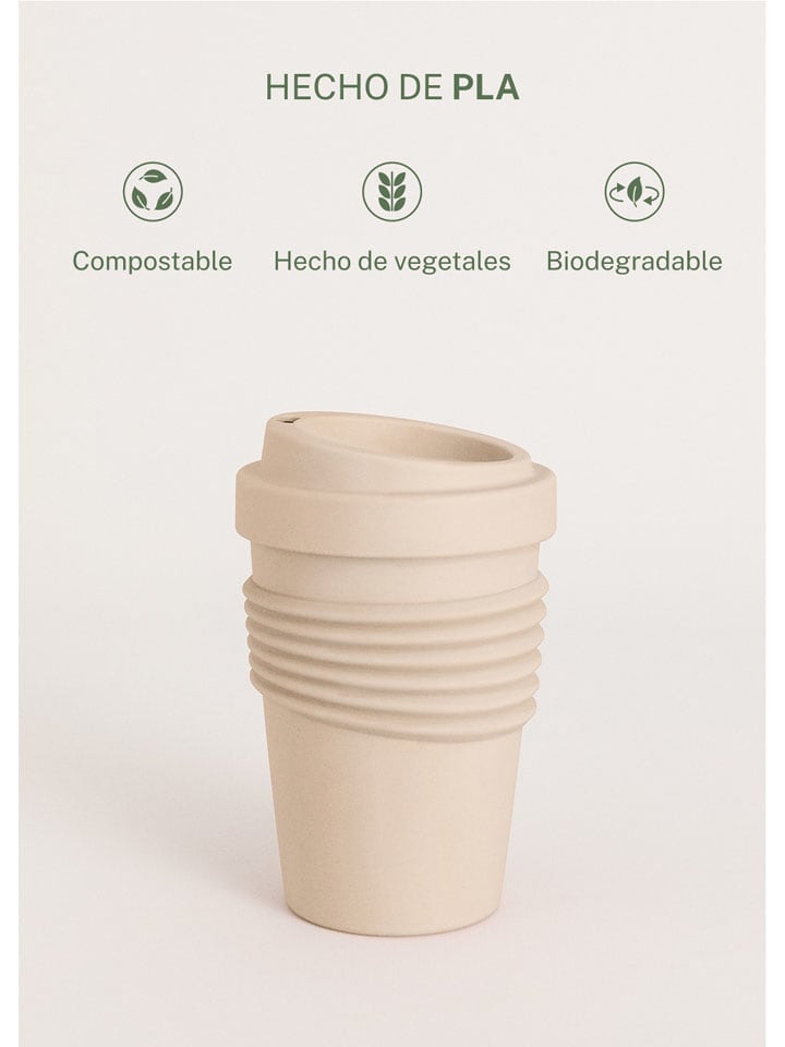 Kubek w kolorze kremowym do kawy - 475 ml