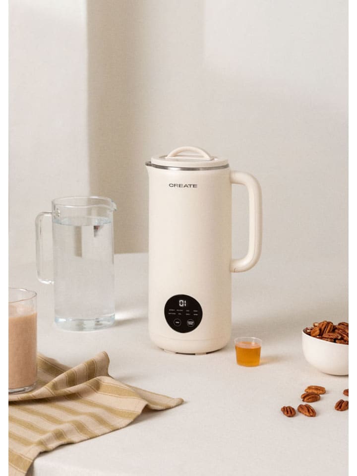 Pflanzenmilchmaschine in Creme - 850 ml