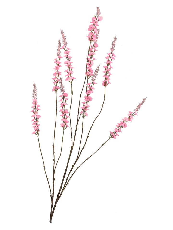 Dekozweig "Campanula" in Rosa - (H)146 cm