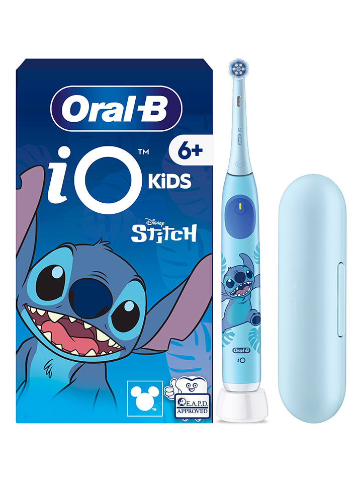 Elektryczna szczoteczka "iO Kids Stitch" w kolorze niebieskim