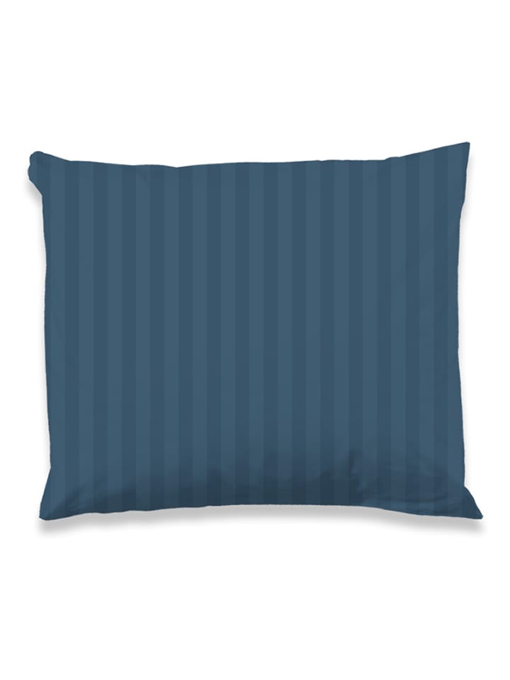 Satin-Kissenbezug "Hotel Sevilla" in Blau