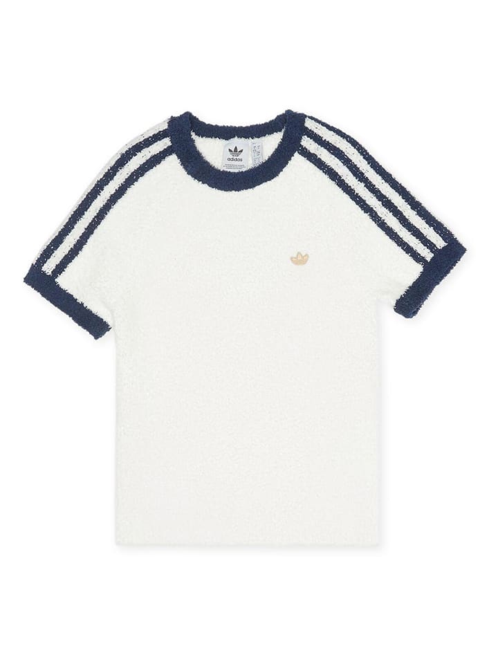 Gebreid shirt crème
