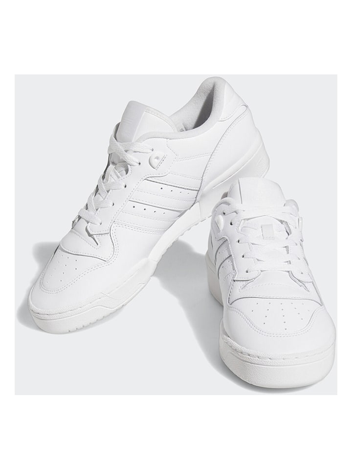 Skórzane sneakersy "Rivalry" w kolorze białym