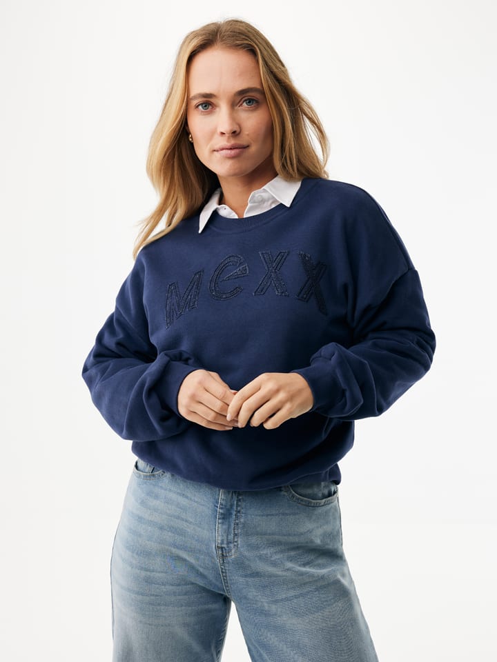 Sweatshirt in Dunkelblau