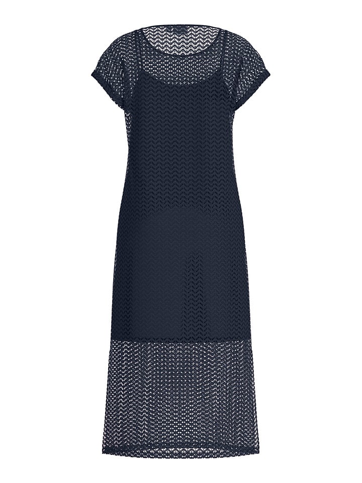 Jurk "Vimine" donkerblauw
