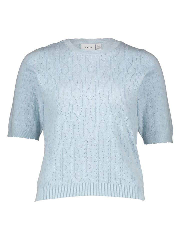 Sweter w kolorze błękitnym