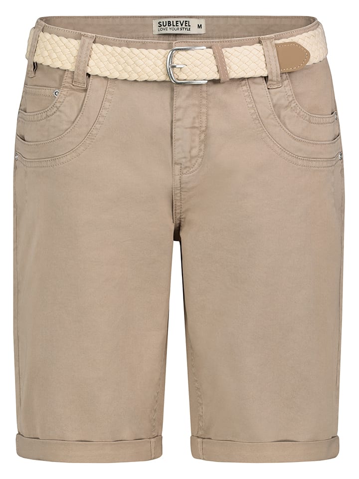Bermudas in Beige