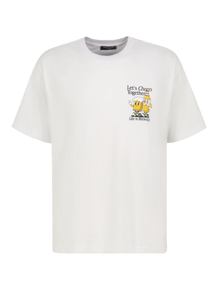 Shirt in Weiß