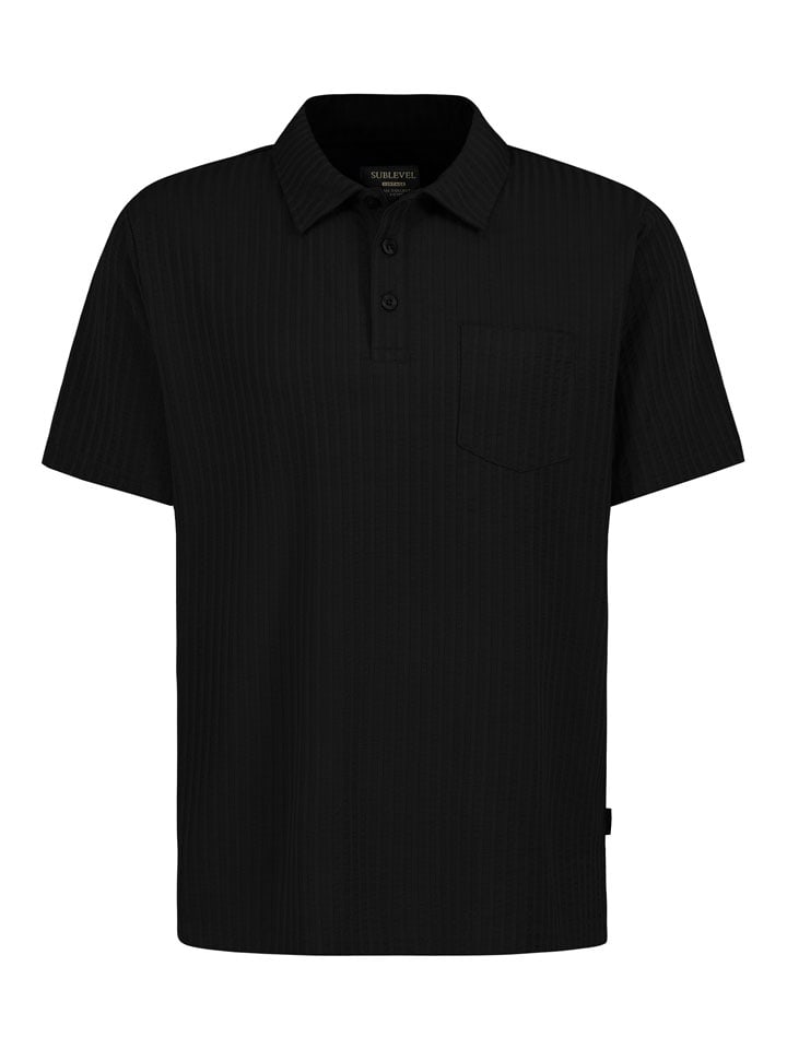 Poloshirt zwart