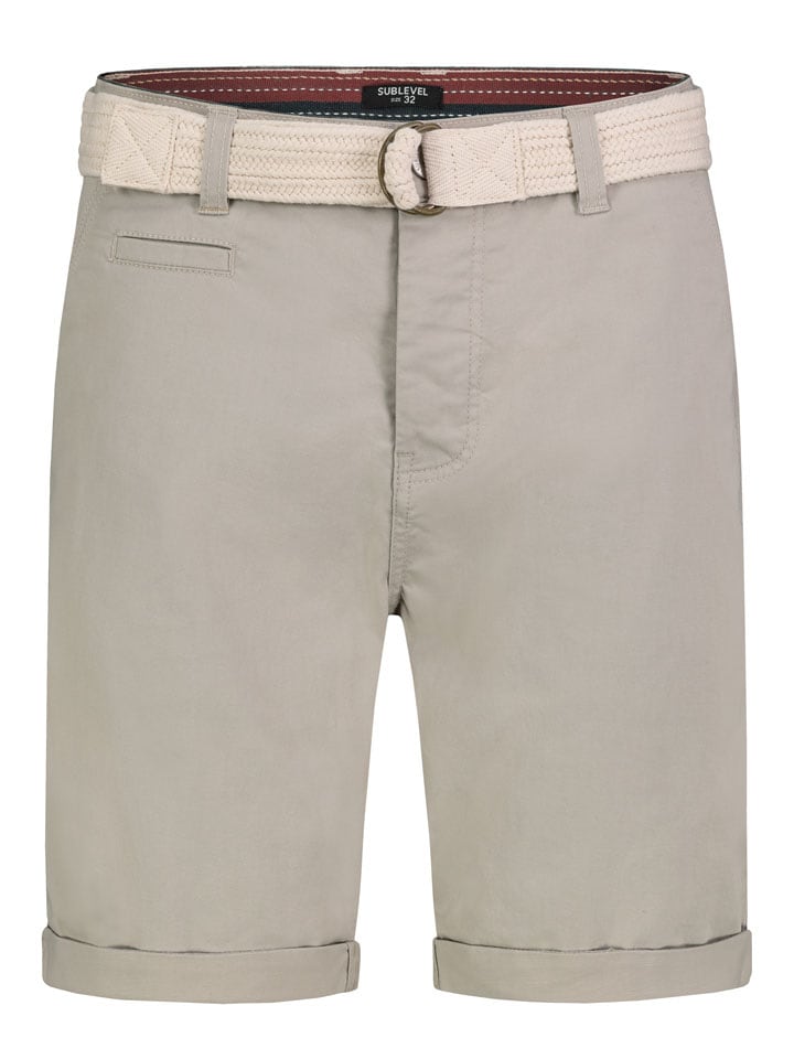 Bermudas in Taupe