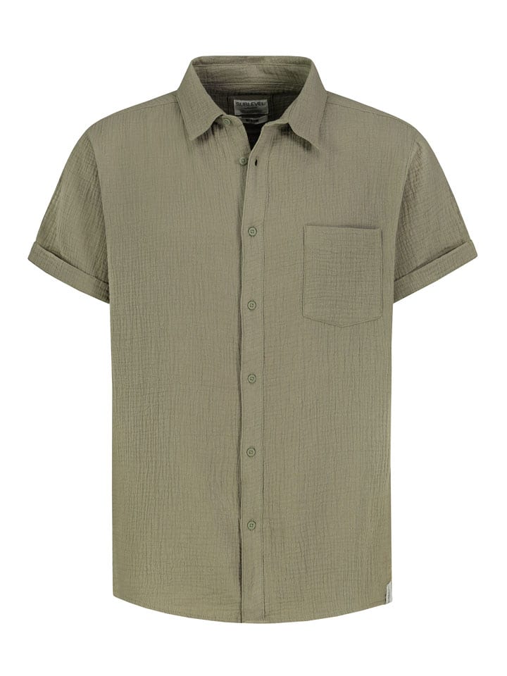 Koszula w kolorze khaki