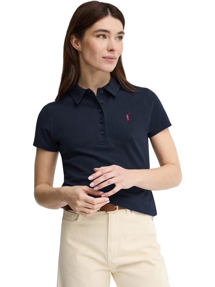 Poloshirt in Dunkelblau
