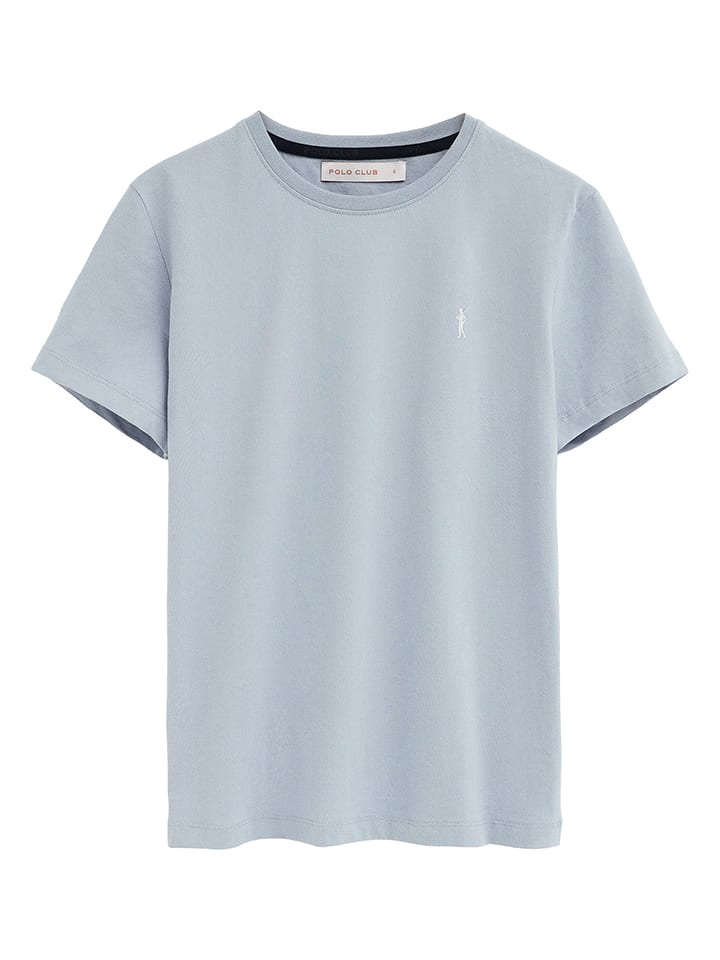 Shirt lichtblauw