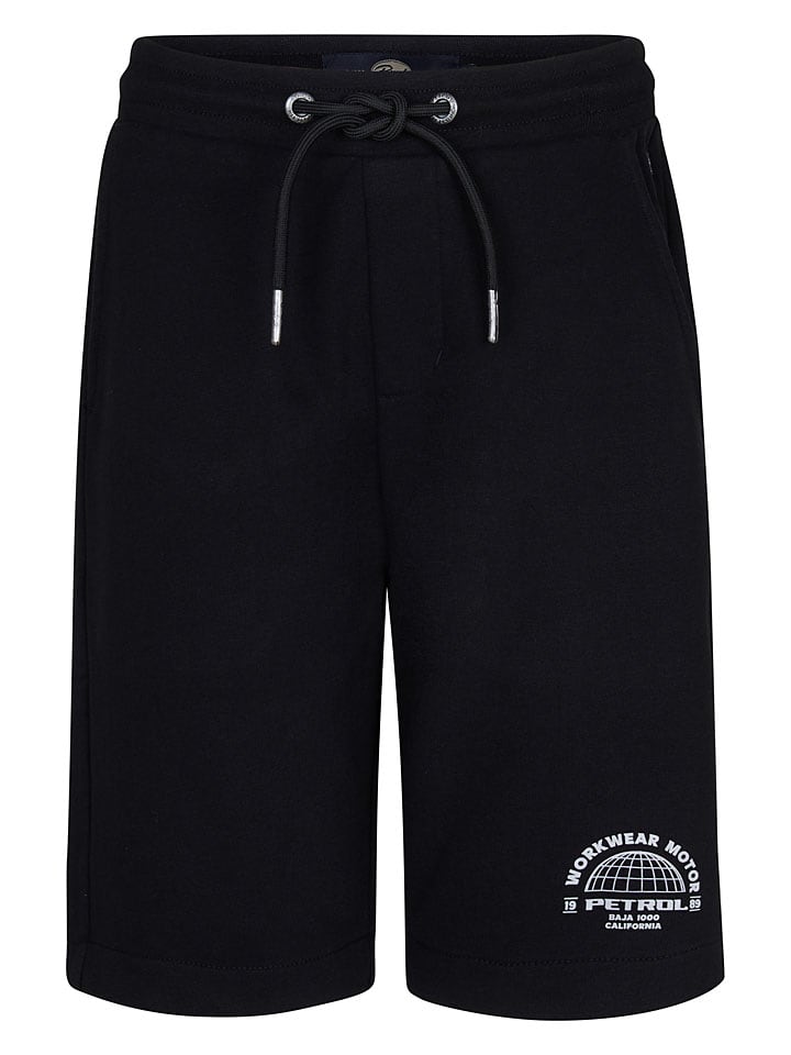 Sweatshorts in Schwarz