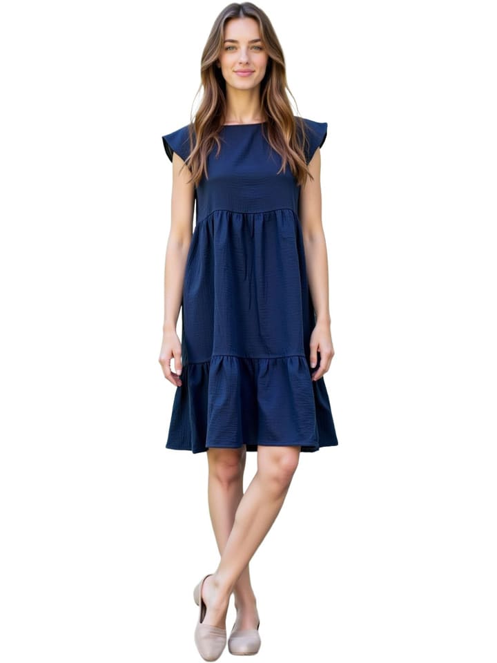 Kleid "Akesa" in Dunkelblau