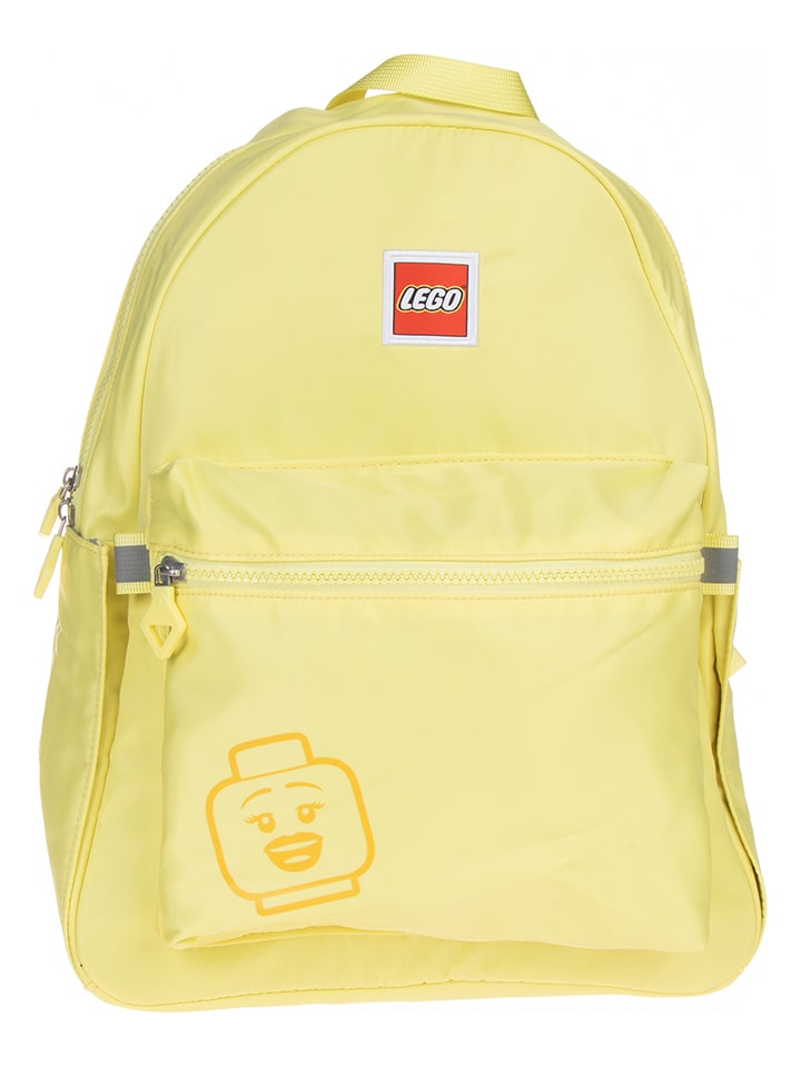 Plecak "LEGO TRIBINI JOY" w kolorze żółtym - 29 x 40 x 12 cm