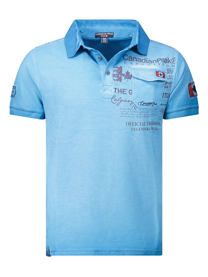 Poloshirt "Keoneak" in Blau