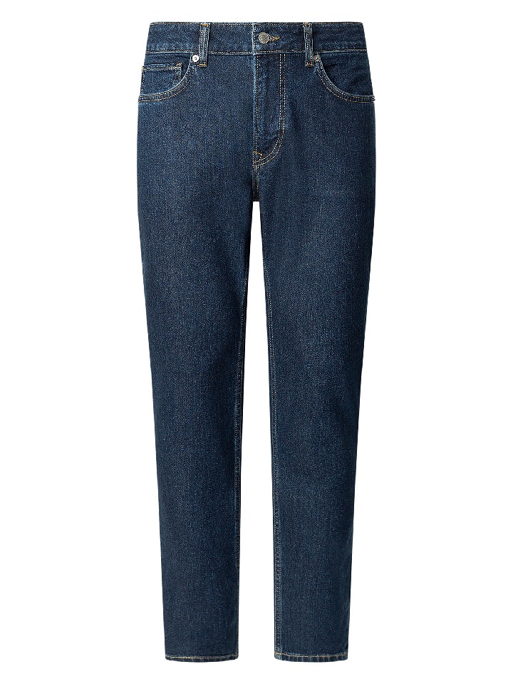 Dżinsy "Stanley" - Tapered fit - w kolorze niebieskim