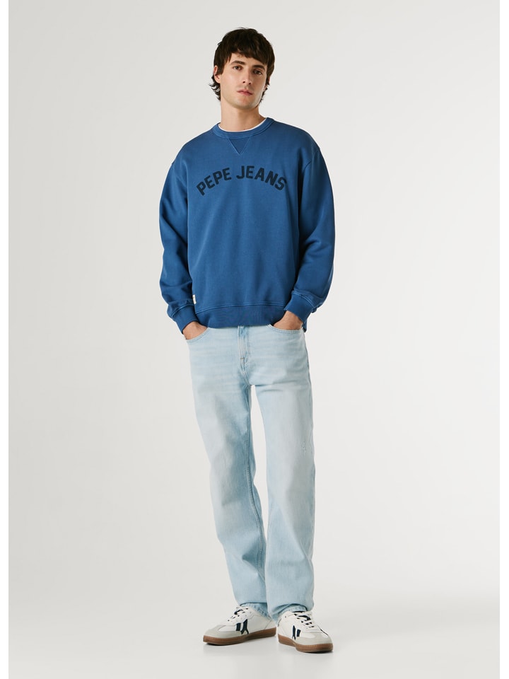 Sweatshirt "Gio" blauw