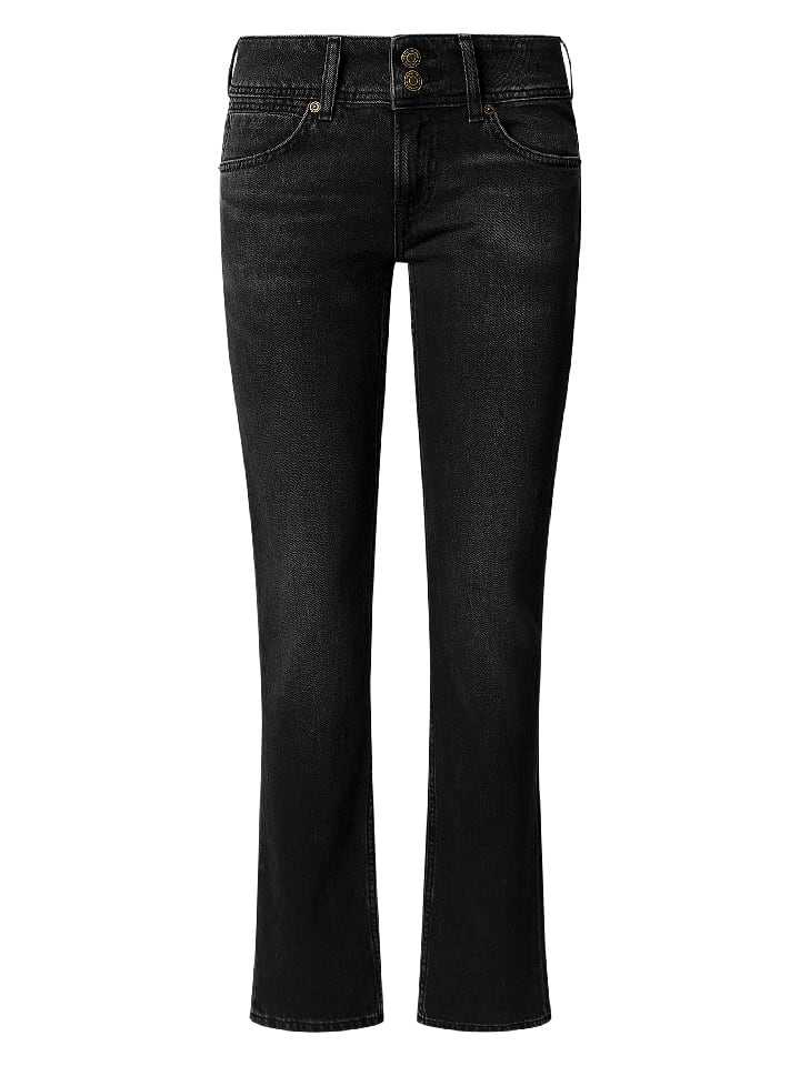 Spijkerbroek "Venus" - slim fit - zwart