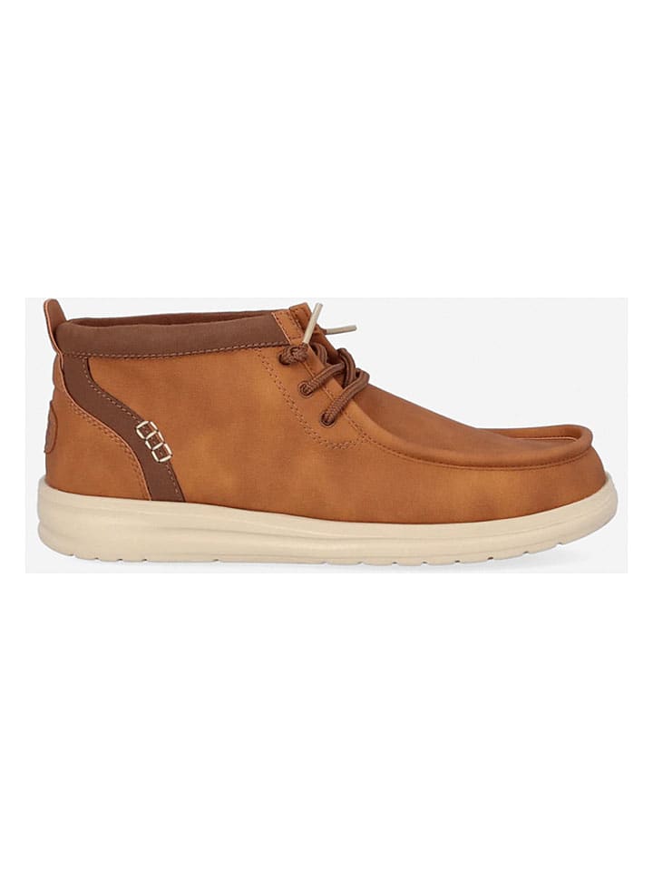 Veterschoenen lichtbruin