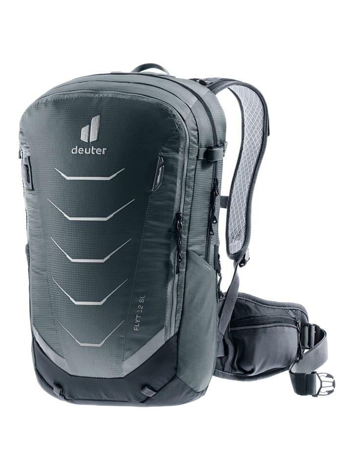 Fahrradrucksack "Flyt 12 SL" in Schwarz - (B)26 x (H)46 x (T)15 cm