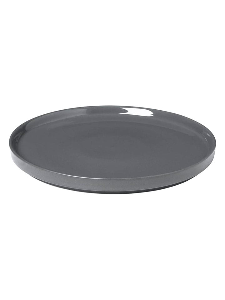 Dessertteller ''Pilar'' in Grau - Ø 20 cm