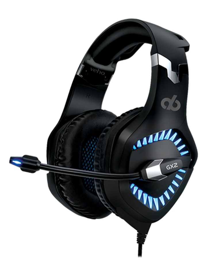 Over-Ear-Gaming-Headset ''Alpha Bravo GX-2'' in Schwarz