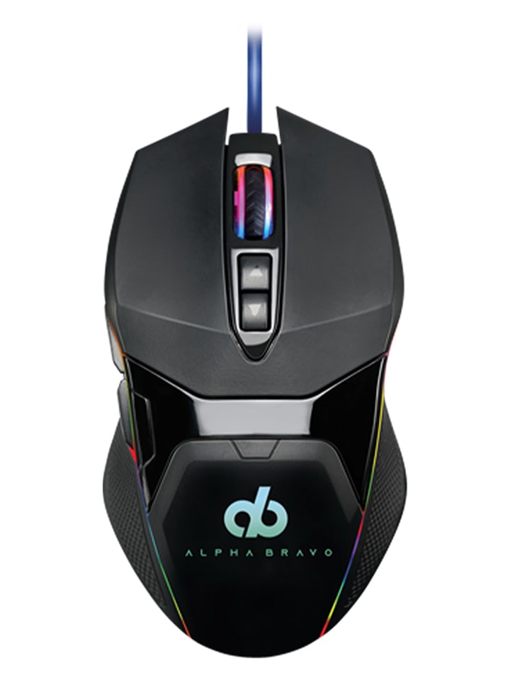 Gaming-Maus ''Alpha Bravo GZ-1'' in Schwarz
