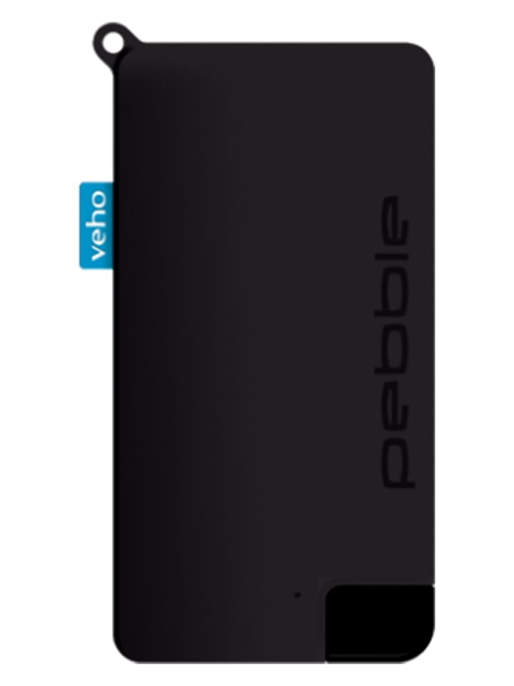 Powerbank "Pebble Pokket" w kolorze czarnym - 1000 mAh