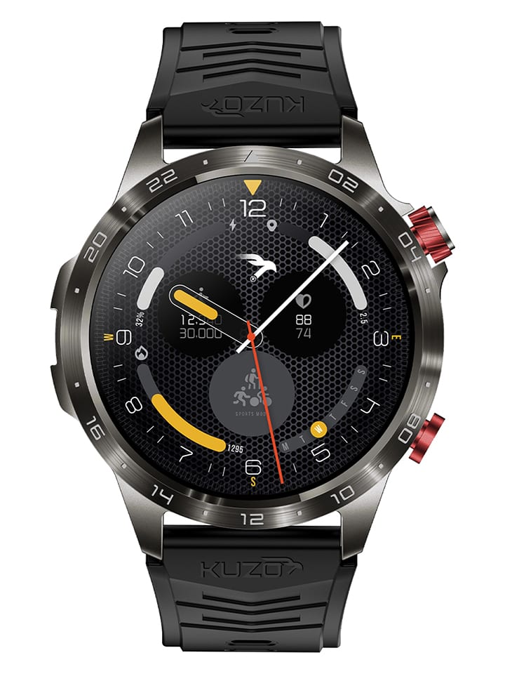 Smartwatch "Kuzo Pro Sports" w kolorze czarnym